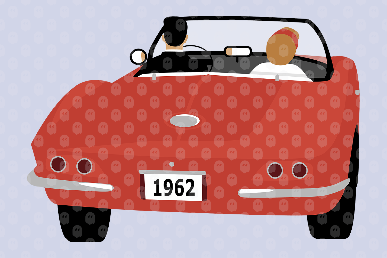 archade-man-and-woman-driving-away-vector-drawings