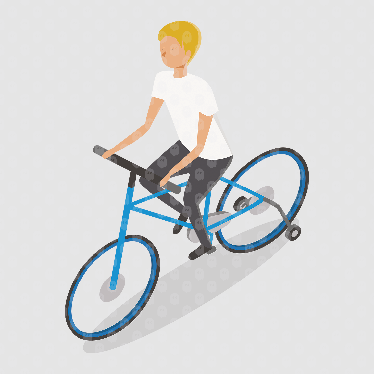 archade-axonometric-man-riding-a-bicycle-vector-drawings