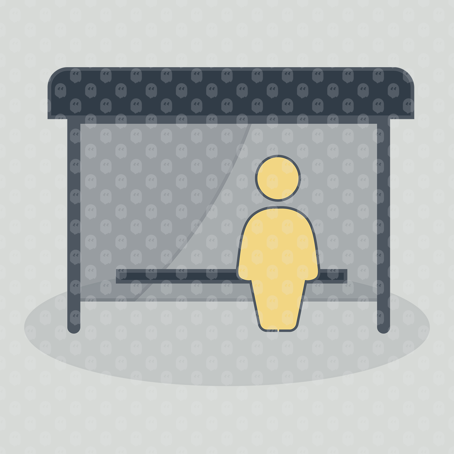 archade-bus-station-icon-vector-drawings