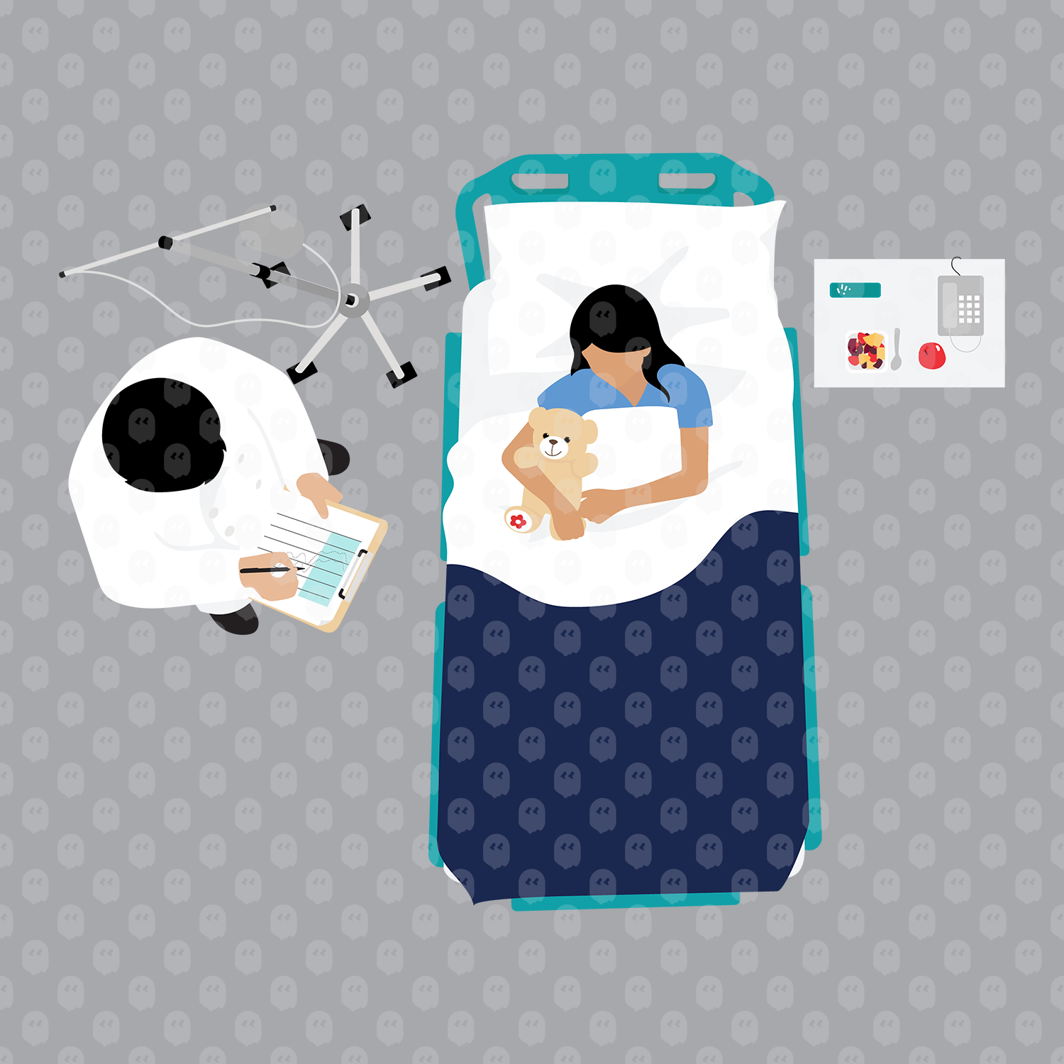 Archade Doctor Examining Test Results Vector Drawings archade-doctor-examining-test-results-vector-drawings